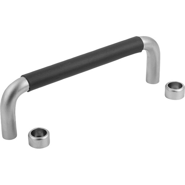 Pull Handle Round A=100, L=110, H=41, Steel Chromed, D=M05
